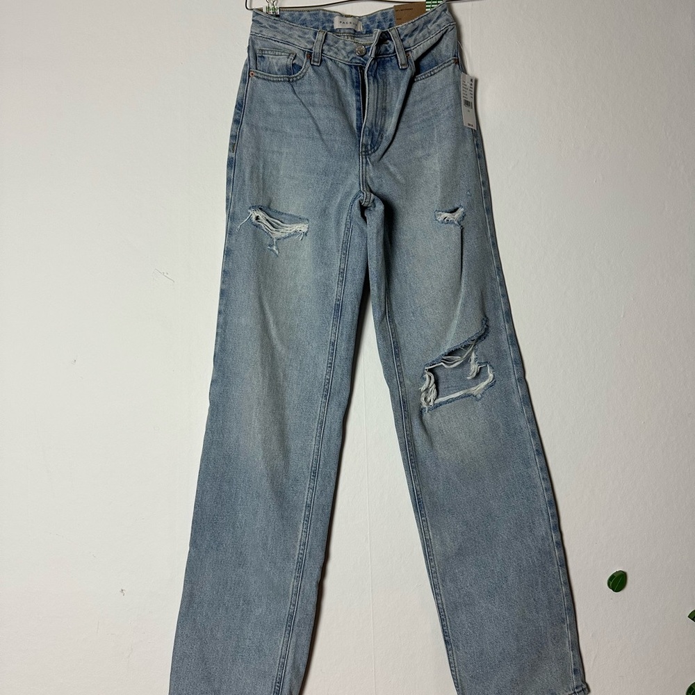 Pacific Sunwear Blue Boyfriend Jeans Classic Style - Picture 3 of 5